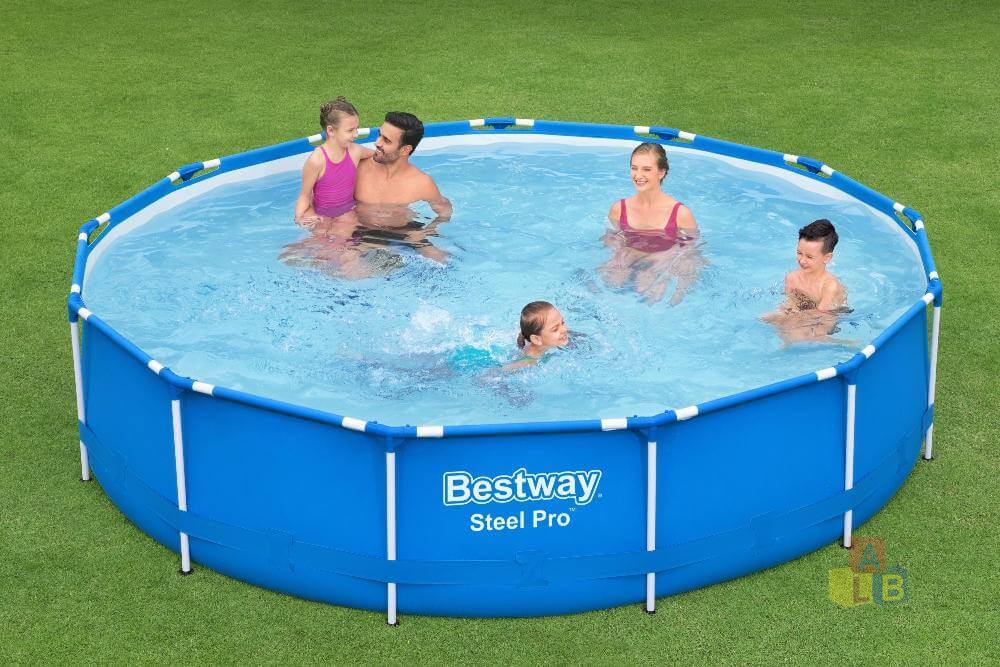 Бассейн каркасный Bestway Steel Pro™ 396 х 84 см фильтр-насос, арт.5612E