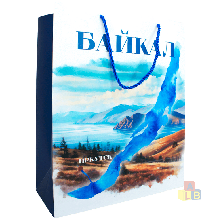 Пакет подарочный,размер 26*32*12 (1/12), арт.B003M (кор.480)