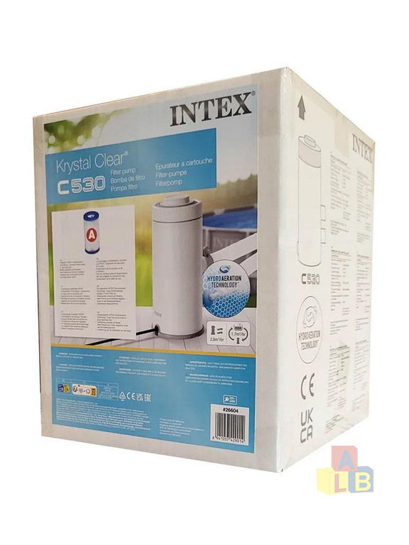 Фильтр-насос картриджный Intex 220 В, 1.703-2.006 л/час, арт.26604NP