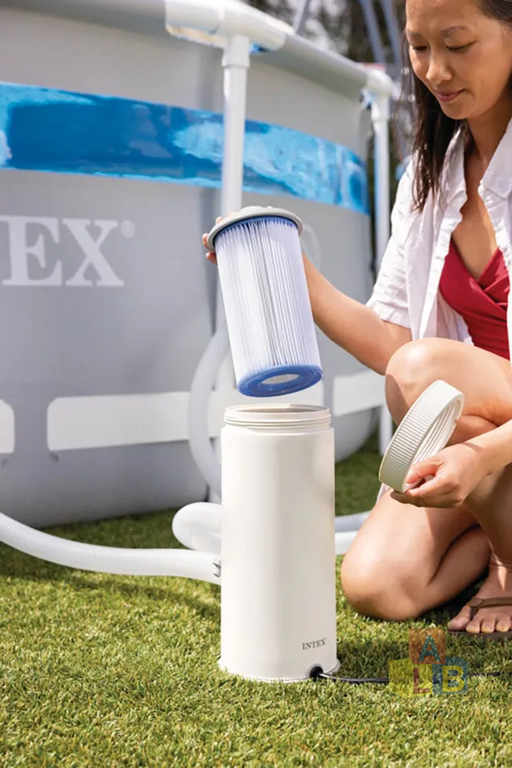 Фильтр-насос картриджный Intex 220 В, 2.687- 3.785 л/час, арт.26638NP