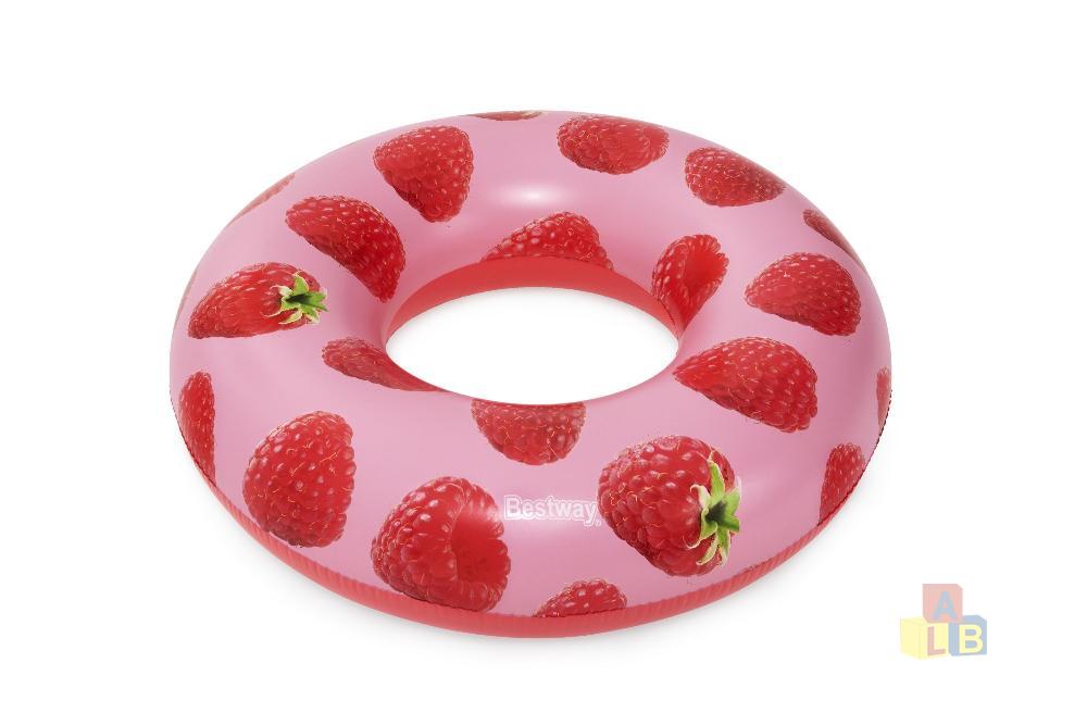 Круг для плавания Scentsational Raspberry с запахом малины, арт.36231