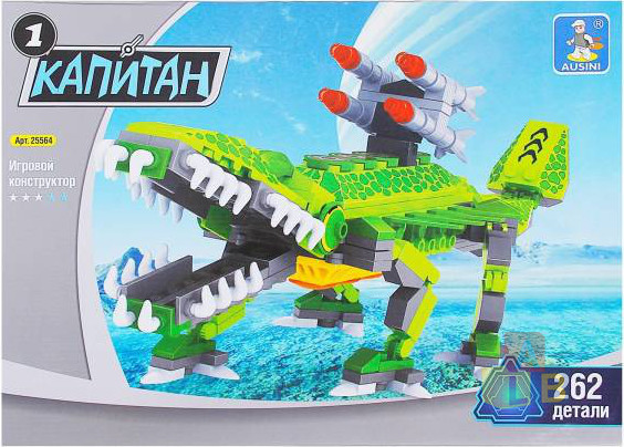 25564 Конструктор "Капитан" 262 дет.(кор.24)