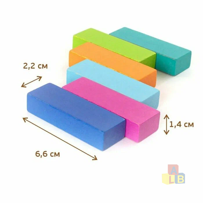 Логический игровой набор "Башня" Томик (54 дет.), арт.1-95
