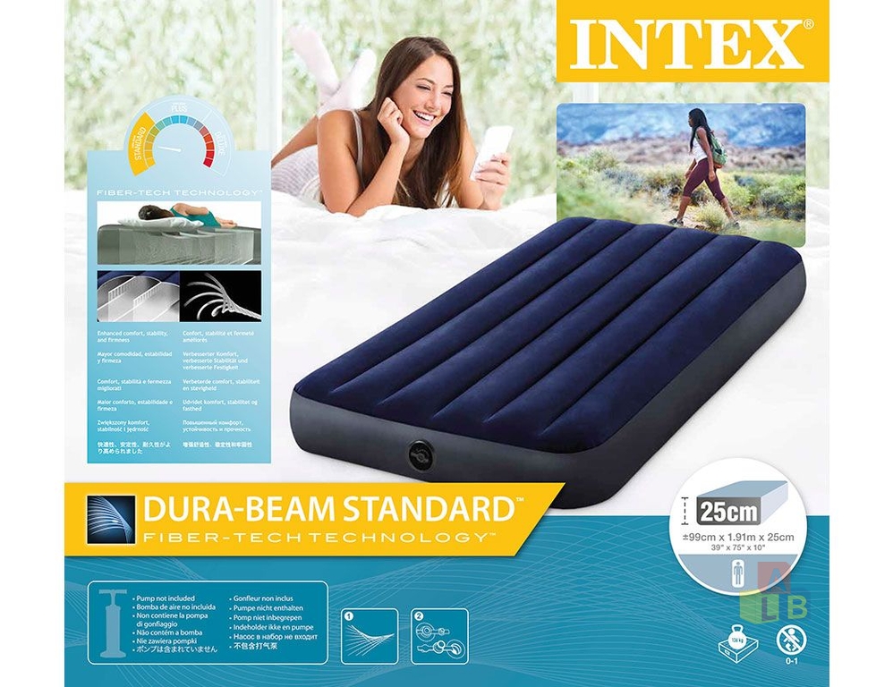 Надувной матрас TWIN DURA-BEAM, размер 99*191*25см, арт.64757